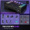 imageFIFINE Audio Mixer Gaming Streaming PC Mixer with Slider Fader XLR Microphone Interface Monitoring for VideoGame VoicePodcast RecordingAmpliGame SC3WBlack