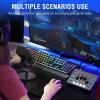 imageFIFINE Gaming Equipment Bundle Dynamic XLRUSB Gaming Microphone Set with Streaming Audio Mixer for Podcast Recording Video Vocal RGB Gamer Set with Volume FaderXLR Interface for PCAmpliGame KS5Black