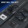 imageFIFINE Gaming USB Microphone with Headset Bundle for PS5 PC Condenser Mic with Quick Mute RGB Gain Control for Streaming Wired Headphones with Microphone Set with EQ Mode Soft Ear Pads A6VH6