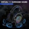 imageFIFINE Gaming USB Microphone with Headset Bundle for PS5 PC Condenser Mic with Quick Mute RGB Gain Control for Streaming Wired Headphones with Microphone Set with EQ Mode Soft Ear Pads A6VH6