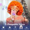 imageFIFINE Karaoke Microphone Bluetooth Wireless Mic Speaker Singing Handheld Portable Microphone Mic for Kids Adults Boys Girls Mic with RGB for Birthday Party Home KTVAmpliSing E2 PinkPink
