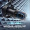imageFIFINE Podcast XLRUSB Microphone Kit Studio Dynamic Vocal Mic for Recording Streaming VoiceOver PC Microphone with Boom Arm with Mute Headphone Monitoring MetalAmpliTank K688T WhiteBlack