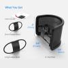 imageFIFINE Pop Filter Screen Compact Microphone Pop Shield Windscreen with Metal Mesh for Recording Studio YouTube Videos Streaming Podcast Black