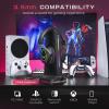 imageFIFINE RGB Gaming HeadsetsComfortable OverEar Headphones with MicrophoneWired Audio Jack ConnectionLeather PassiveNoiseCancelling Earcupsfor PC PS4 PS5 Xbox Gamer Ampligame H3