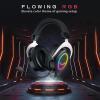 imageFIFINE RGB Gaming HeadsetsComfortable OverEar Headphones with MicrophoneWired Audio Jack ConnectionLeather PassiveNoiseCancelling Earcupsfor PC PS4 PS5 Xbox Gamer Ampligame H3