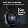 imageFIFINE Studio Monitor Headphones for RecordingOver Ear Wired Headphones for Podcast Monitoring Streaming Comfortable Equipment with Detachable Cables 35mm or 635mm Jack Black on PCMixerH8Black