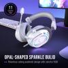 imageFIFINE USB Gaming Headset Flowing RGB Lighting  71 Surround Sound  Detachable Mic  Soft Ear Pads OverEar Headset with Control Box for PC Laptop Mac PS5PS4  AmpliGame H13WP WhiteampampPurpleWhite and Purple