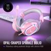imageFIFINE USB Gaming Headset Flowing RGB Lighting  71 Surround Sound  Detachable Mic  Soft Ear Pads OverEar Headset with Control Box for PC Laptop Mac PS5PS4  AmpliGame H13WP WhiteampampPurplePink