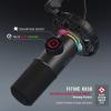 imageFIFINE USB Gaming Microphone RGB Dynamic Mic for PC with TaptoMute Button Plug ampamp Play Cardioid Mic with Headphone Jack for Streaming Podcast Twitch YouTube Discord K658