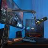 imageFIFINE USB Gaming Microphone and Mic Arm Stand Kit RGB Dynamic Mic with TaptoMute Headphones Jack for PC Heavy Duty Boom Arm Bundle with Desk Mount 58quot Screw for Streaming Podcast K658BM63