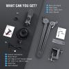 imageFIFINE USB Gaming Microphone and Mic Arm Stand Kit RGB Dynamic Mic with TaptoMute Headphones Jack for PC Heavy Duty Boom Arm Bundle with Desk Mount 58quot Screw for Streaming Podcast K658BM63