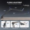 imageFIFINE USB Gaming Microphone and Mic Arm Stand Kit RGB Dynamic Mic with TaptoMute Headphones Jack for PC Heavy Duty Boom Arm Bundle with Desk Mount 58quot Screw for Streaming Podcast K658BM63