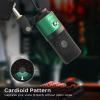 imageFIFINE USB Gaming Microphone for PC Desktop PS4 and Mac Gain Control External Condenser Computer Mic for Streaming Podcasting Twitch Discord Green  K669GGreen