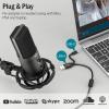 imageFIFINE USB Gaming Streaming Microphone Kit for PC Computer Condenser Mic Set with Arm Stand Mute Button ampamp Gain Mic Studio Bundle for Podcast Recording Twitch Discord YouTube Zoom USB C ampamp A T683