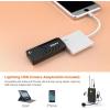 imageFIFINE Wireless Microphones for Computer USB Wireless Microphone System for PC and Mac Headset UHF System with USB ReceiverTransmitter Headset and Clip Lavalier Lapel MicK031B