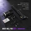 imageFIFINE XLR Gaming Microphone USB PC Dynamic Microphone Kit for Vocal Recording Podcast Streaming RGB Mic with Headphone Jack Mute Button Boom Arm Stand for ComputerMixerAmpliGame AM8T PinkBlack