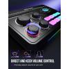 imageFifine Gaming Audio Mixer for 71ch Surround Sound Headphone AmpVolume ControlVoice Chat and StreamingXLR Mic PreampUSB PlugampampPlayVoice ChangerRGB3 EQ Modes Ampligame SC8