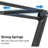 imageMicrophone Arm Stand FIFINE Suspension Boom Scissor Mic Stand with Heavy Duty Clamp 38quot to 58quot Adapter for Voiceover Gaming Recording Studio Home Office CS1Black