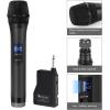 imageWireless Microphone Handheld Dynamic Microphone Wireless mic System for Karaoke Nights and House Parties to Have Fun Over The MixerPA SystemSpeakersFifine Technology K025