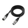 imageFIFINE XLR Microphone Cable 10ft XLR Male to Female Mic Audio Cord with Balanced 3 PIN Speaker Cable Mic Wire for Recording Podcast Streaming BlackL9