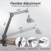imageFIFINE Dynamic Microphone and Heavy Duty Boom Arm KitXLRUSB Podcast Recording PC Mic Set with Headphone Jack Monitoring Volume Control Windscreen for Vocal Streaming VoiceOver Gaming K688BM63