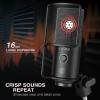 imageFIFINE USB Podcast Microphone PC Computer Condenser Microphone Plug ampamp Play Mic Kit with Boom Arm Stand 16MM Large Diaphragm Mute Button for Recording Singing Streaming YouTube GamingT669PRO1