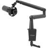 imageFIFINE Dynamic Microphone and Low Profile Arm Stand Set XLRUSB Podcast Recording PC Mic for Vocal Streaming Bundle with Metal Boom Arm Mute Button Headphones Jack for Gaming Studio K688BM88