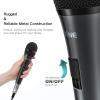 imageFifine Karaoke Microphone Dynamic Vocal Microphone for Speaker 635MM Wired Handheld Mic with On and Off Switch and 148ft Detachable CableK6