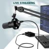 imageFIFINE Dynamic Microphone with XLR Cable Bundle XLRUSB Recording Studio PC Mic for Vocal VoiceOver Microphone Audio Cable Set Compatible with Mixer Audio Interface for Streaming K688L9