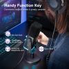 imageFIFINE Gaming Headset and XLR Dynamic Microphone Bundle USB Headset Set with 71 Surround Sound for PS5PS4 Podcast Recording Mic with RGB Mute Button Headphones Jack for Vocal YouTube H9AM8
