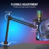 imageFIFINE Gaming Microphone and Heavy Duty Boom Arm Bundle USB PC Mic with RGB Control Mute Touch Headphone Jack Pop Filter Stand for Streaming Podcasts Recording on MacPS4PS5 A8BM63