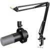 imageFIFINE Dynamic Microphone and Suspension Scissor Mic Stand Kit XLRUSB Podcast PC Mic with Mute Volume Control for Recording Boom Arm Stand Set with Heavy Duty Clamp for VoiceOver K688CS1