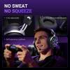 imageFIFINE Wired Open Back Gaming Headset Open Acoustic Audio Breathable Mesh Fabric 71 Surround Sound Vibrant RGB USB Control Box OverEar Headphone with Mic for PC PS5PS4 Laptop Mac  H19BPblack and purple