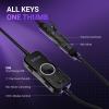 imageFIFINE Wired Open Back Gaming Headset Open Acoustic Audio Breathable Mesh Fabric 71 Surround Sound Vibrant RGB USB Control Box OverEar Headphone with Mic for PC PS5PS4 Laptop Mac  H19BPblack and purple