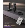 imageFIFINE AmpliTank TANK6S VocalDynamicMicrophone XLRUSBPodcastMicrophone with Desktop Stand Mute Button Volume Knob Studio Metal Built StreamingMic for Content Creation Music Recording