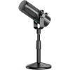 imageFIFINE AmpliTank TANK6S VocalDynamicMicrophone XLRUSBPodcastMicrophone with Desktop Stand Mute Button Volume Knob Studio Metal Built StreamingMic for Content Creation Music Recording