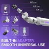 image:imageFIFINE RGB Microphone Boom Arm Low Profile Rotatable Desk Mount Microphone Stand with Cable Management for Podcast Streaming Gaming StudioBM88ProW