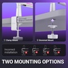 image:imageFIFINE RGB Microphone Boom Arm Low Profile Rotatable Desk Mount Microphone Stand with Cable Management for Podcast Streaming Gaming StudioBM88ProW