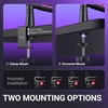 image:imageFIFINE Microphone Boom Arm with Controllable RGB Adjustable Low Profile Mic Stand with Desk Mount ClampCable Management Screw Adapter for Gaming Podcast Streaming StudioBM88Pro