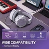 image:imageFIFINE Wired Open Back Headphones for Recording OverEar Monitor Headphones with 53mm Drivers  Airy Mesh Fabric  Detachable Mic Compatible with PCMixerAmplifierMobiles  Amplitank HD18 LiteWhite and purple