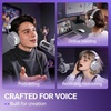 image:imageFIFINE Wired Open Back Headphones for Recording OverEar Monitor Headphones with 53mm Drivers  Airy Mesh Fabric  Detachable Mic Compatible with PCMixerAmplifierMobiles  Amplitank HD18 LiteWhite and purple