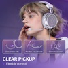image:imageFIFINE Wired Open Back Headphones for Recording OverEar Monitor Headphones with 53mm Drivers  Airy Mesh Fabric  Detachable Mic Compatible with PCMixerAmplifierMobiles  Amplitank HD18 LiteWhite and purple